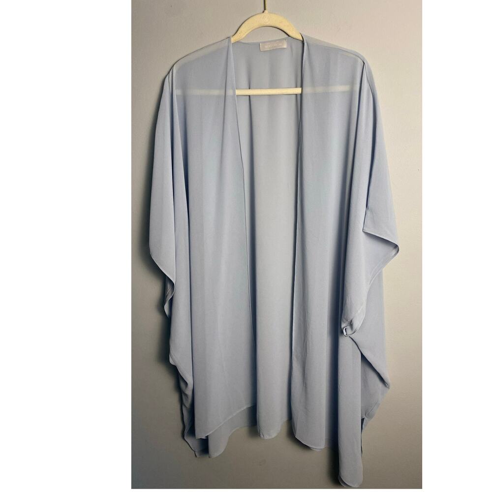 Nordstrom Women Resort Light Blue Swim Cover-Up One Size Beach Vacation Coastal
